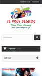 Mobile Screenshot of jevousdeguise.fr